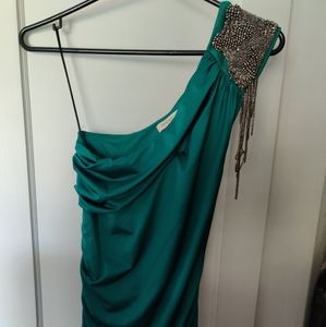 One Shoulder Mini Dress